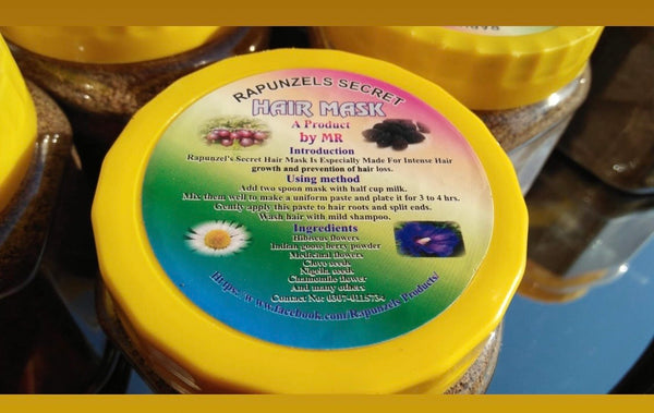 Rapunzel’s Hair Mask